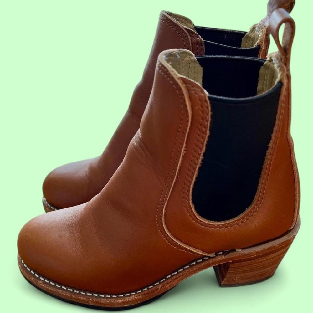 Red Wing Harriet Chelsea Boots Beautiful cognac